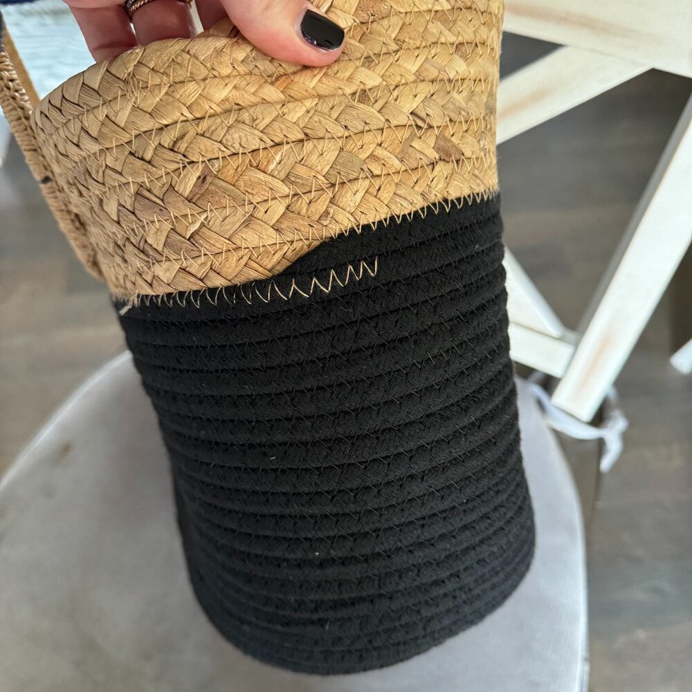 Women's Straw Handbag - Alice Straw Bag from Vera - Picture 3 of 8